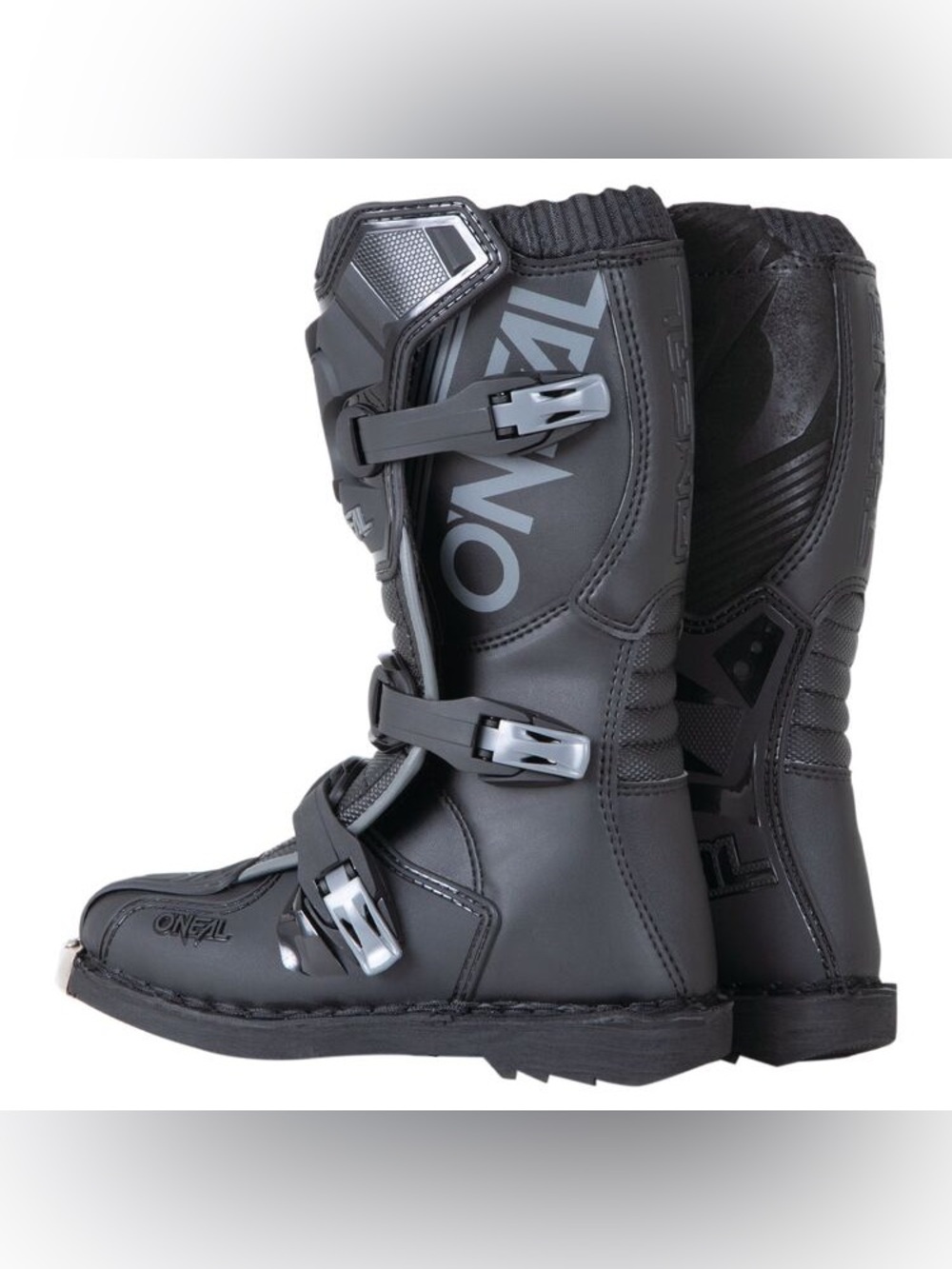 Boots, O'Neal Black Motocross Youth
